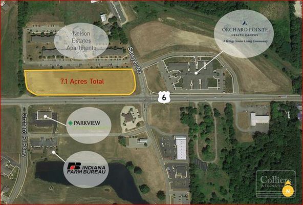 Sawyer Rd Development Opportunity – Kendallville, IN: W North St, Kendallville, IN 46755